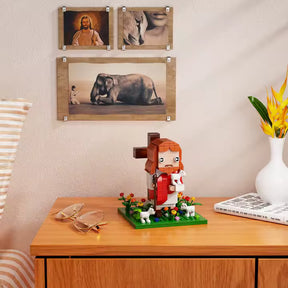 Natal em Blocos - Lego jesus - Presépio de Natal | 324 Peças - Promoção de Natal